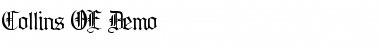Download Collins OE Demo Font Download Collins OE Demo Font