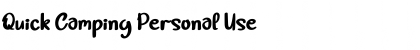 Download Quick Camping Font Download Quick Camping Font