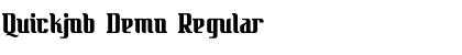 Download Quickjob Demo Font Download Quickjob Demo Font