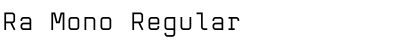 Download Ra Mono Font Download Ra Mono Font