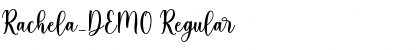 Download Rachela_DEMO Font Download Rachela_DEMO Font