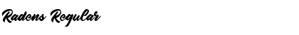 Download Radens Font Download Radens Font