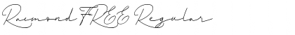 Download Raimond FREE Font Download Raimond FREE Font