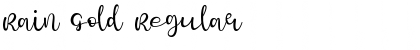 Download Rain Gold Font Download Rain Gold Font