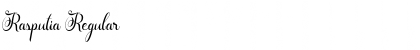 Download Rasputia Font Download Rasputia Font