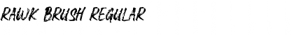 Download Rawk Brush Font Download Rawk Brush Font