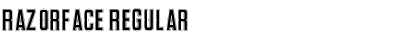 Download RazorFace Font Download RazorFace Font