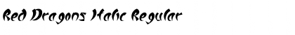 Download Red Dragons Italic Font Download Red Dragons Italic Font