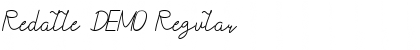 Download Redalle DEMO Font Download Redalle DEMO Font