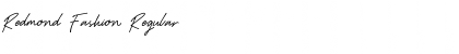 Download Redmond Fashion Font Download Redmond Fashion Font