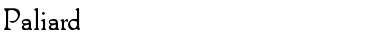 Download Paliard Font Download Paliard Font