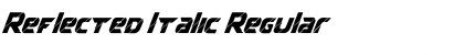 Download Reflected Italic Font Download Reflected Italic Font