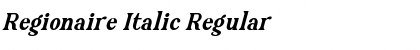 Download Regionaire Italic Font Download Regionaire Italic Font