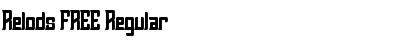 Download Relods FREE Font Download Relods FREE Font