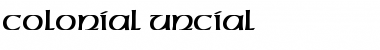 Download Colonial-Uncial Font Download Colonial-Uncial Font