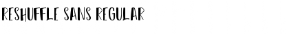 Download Reshuffle Sans Font Download Reshuffle Sans Font