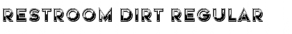 Download Restroom Dirt Font Download Restroom Dirt Font