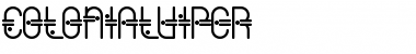 Download ColonialViper Font Download ColonialViper Font
