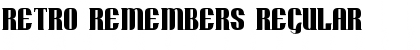 Download Retro Remembers Font Download Retro Remembers Font