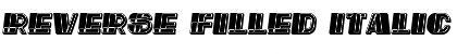 Download Reverse Filled Font Download Reverse Filled Font