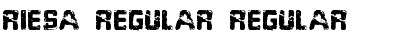 Download Riesa Regular Font Download Riesa Regular Font