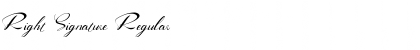 Download Right Signature Font Download Right Signature Font