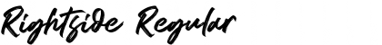 Download Rightside Font Download Rightside Font