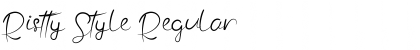 Download Ristty Style Font Download Ristty Style Font