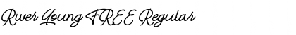 Download River Young FREE Font Download River Young FREE Font