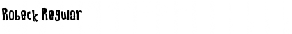 Download Robeck Font Download Robeck Font