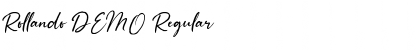 Download Rollando DEMO Font Download Rollando DEMO Font