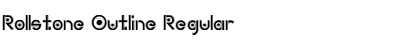 Download Rollstone Outline Font Download Rollstone Outline Font