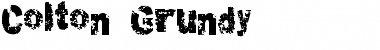 Download Colton Grundy Font Download Colton Grundy Font