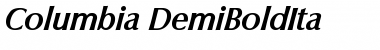 Download Columbia-DemiBoldIta Font Download Columbia-DemiBoldIta Font