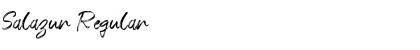 Download Salazur Font Download Salazur Font