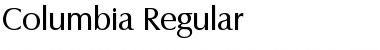 Download Columbia-Regular Font Download Columbia-Regular Font