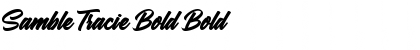 Download Samble Tracie Bold Font Download Samble Tracie Bold Font