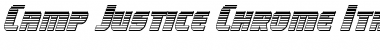 Download Camp Justice Chrome Italic Font Download Camp Justice Chrome Italic Font