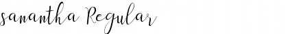 Download sanantha Font Download sanantha Font
