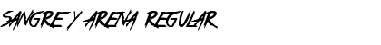 Download Sangre y Arena Font Download Sangre y Arena Font