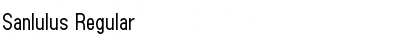 Download Sanlulus Font Download Sanlulus Font