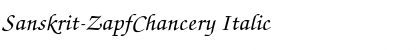 Download Sanskrit-ZapfChancery Font Download Sanskrit-ZapfChancery Font