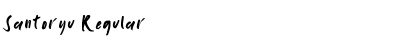 Download Santoryu Font Download Santoryu Font