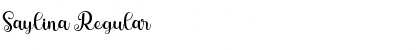 Download Saylina Font Download Saylina Font