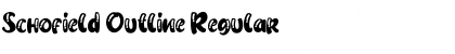 Download Schofield Outline Font Download Schofield Outline Font