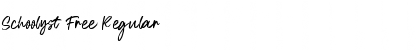 Download Schoolyst Free Font Download Schoolyst Free Font
