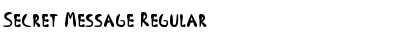 Download Secret Message Font Download Secret Message Font
