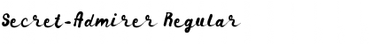 Download Secret_Admirer Font Download Secret_Admirer Font