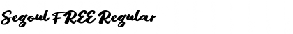 Download Segoul FREE Font Download Segoul FREE Font
