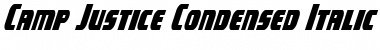 Download Camp Justice Condensed Italic Font Download Camp Justice Condensed Italic Font